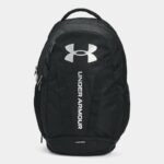 Mochila Under Armour Hustle 5.0 Negro / Negro / Plata