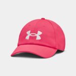 Gorra ajustable Under Armour Blitzing para hombre Penta Rosa / Blanco OSFM
