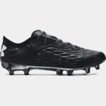Botas de fútbol Under Armour Clone Magnetico Pro 2.0 FG para hombre Negro / Naranja Shock / Blanco 44