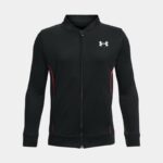 Chaqueta Under Armour Pennant 2.0 Full-Zip para niño Negro / Radio Rojo / Blanco YSM