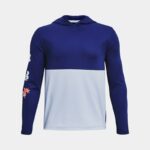 Sudadera con capucha Under Armour MultiLogo para niño Bauhaus Azul / Oxford Azul / Blanco YLG