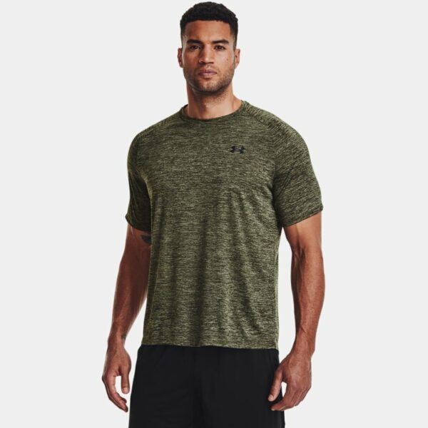 Camiseta de manga corta Under Armour Tech™ 2.0 para hombre Marine OD Verde / Negro L