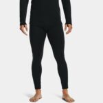 Leggings ColdGear® Base 4.0 para hombre Negro / Pitch Gris M