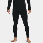 Leggings ColdGear® Base 3.0 para hombre Negro / Pitch Gris S