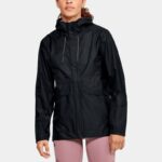 Chaqueta Under Armour Cloudstrike Shell para mujer Negro / Negro / Negro S