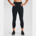 Leggings Under Armour HydraFuse Ankle para mujer Negro / Negro / Blanco L