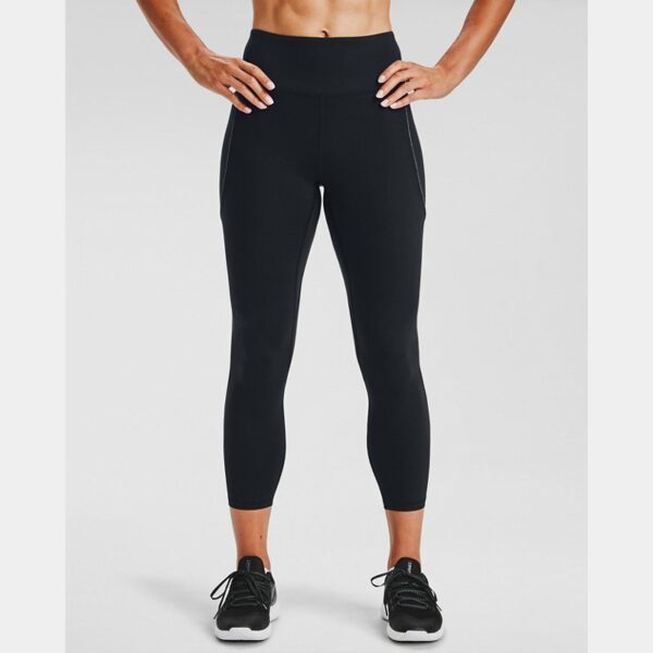 Leggings Under Armour HydraFuse Ankle para mujer Negro / Negro / Blanco L
