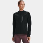 Chaqueta Under Armour OutRun The Storm para mujer Negro / Negro / Reflectante L