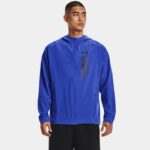 Chaqueta Under Armour OutRun The Storm para hombre Versa Azul / Reflectante XXL