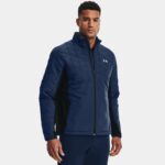 Chaqueta Under Armour Storm ColdGear® Reactor Golf Hybrid para hombre Academy / Negro / Reflectante L
