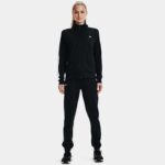 Chándal Under Armour Tricot para mujer Negro / Blanco XS
