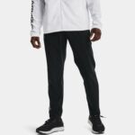 Pantalón Under Armour Storm Run para hombre Negro / Blanco / Reflectante L