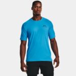 Camiseta de manga corta Under Armour RUSH™ Energy para hombre Capri / Negro M