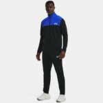Chándal Under Armour para hombre Negro / Versa Azul / Blanco XS