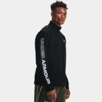 Chaqueta Under Armour OutRun The Rain II para hombre Negro / Blanco / Reflectante L