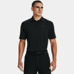 Polo Under Armour Vanish Seamless para hombre Negro / Negro S