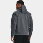 Chaqueta con capucha Under Armour Storm ColdGear® Infrared Shield 2.0 para hombre Pitch Gris / Negro L