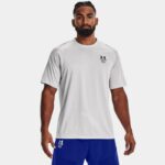 Camiseta de manga corta Under Armour ArmourPrint para hombre Halo Gris / Negro L