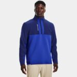 Sudadera con media cremallera Under Armour Storm Daytona para hombre Versa Azul / Bauhaus Azul / Reflectante XXL