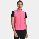 Chaleco Under Armour Storm Revo para mujer Rosa Punk / Rosa Punk / Metalico Plata L