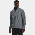 Chaqueta con cremallera corta Under Armour Storm SweaterFleece para hombre Pitch Gris / Negro M