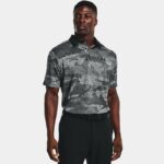 Polo Under Armour Playoff 2.0 JacqUnder Armourrd para hombre Negro / Blanco / Negro M