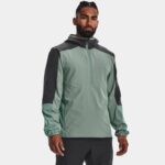 Chaqueta anorak Under Armour Terrain para hombre Opal Verde / Fresco Verde / Reflectante L