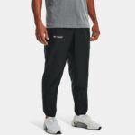 Pantalón Under Armour Rush Woven para hombre Negro / Reflectante M