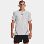 Camiseta de manga corta ceñida Under Armour HG Armor Nov para hombre Halo Gris / Pitch Gris L