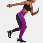Leggings Under Armour RUSH™ Ankle para mujer TempeRojo Acero / Strobe / Iridescent M