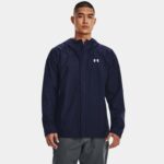Chaqueta Under Armour Stormproof Cloudstrike 2.0 para hombre Midnight Marino Azul / Blanco L