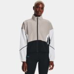 Chaqueta Under Armour Unstoppable para mujer Ghost Gris / Blanco / Negro M